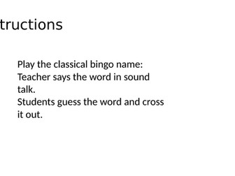 Oral Blending Game