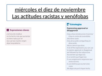 A Level Spanish Actitudes hacia el racismo