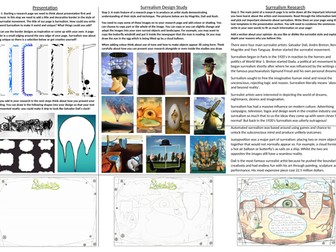 Surrealism Research Worksheet
