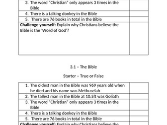 EDEXCEL SPEC A Catholic Christianity: Sources of Wisdom & Authority
