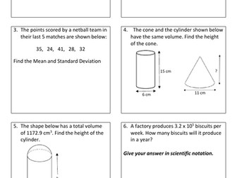 National 5 Calculator Revision
