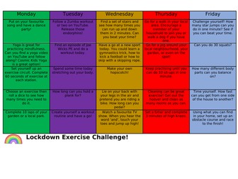 Lockdown Exercise Challenge