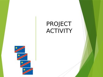 Classroom project activity - a research project on the Congo
