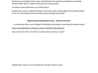 Chapter 13.4 AQA A-Level PE