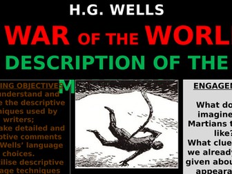 The War of the Worlds - Description of the Martians!