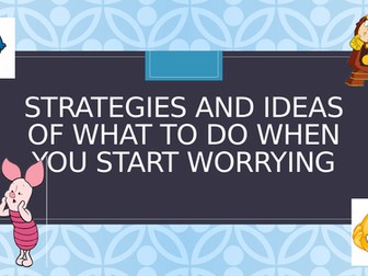 KS1 PSHE Worries Wellbeing Lesson
