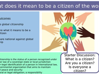 What is Global Citizenship?