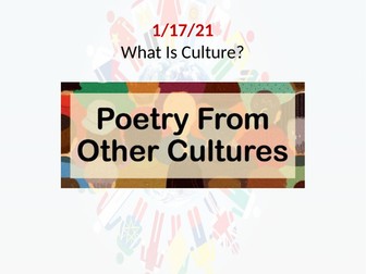 Poetry From Other Cultures