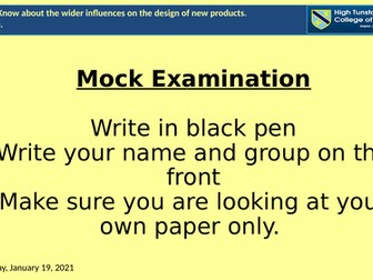 OCR Cambridge National Engineering Design - R105