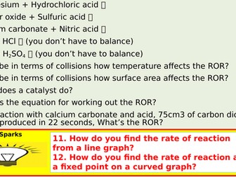 Required Practical Collecting the gas