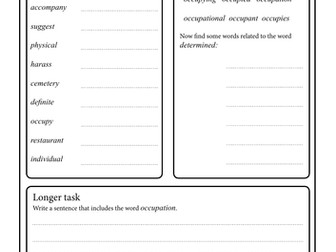 Valuable Vocabulary 2, great spelling practice