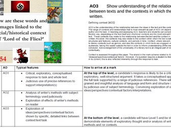 Lord of the Flies: AO3 Context for AQAGCSE