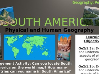 South America: Physical and Human Geography (People and Places)