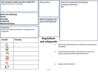 Regulations and Safeguards Revision