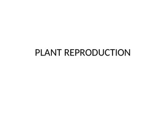 A2 WJEC sexual reproduction in plants