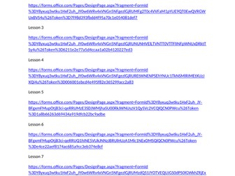 Stomp and Sing MS Forms Quizzes