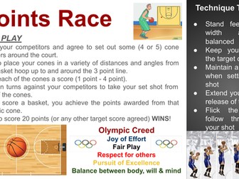 Sports Activity Resource Cards