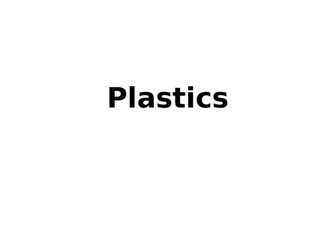 GCSE - Plastics