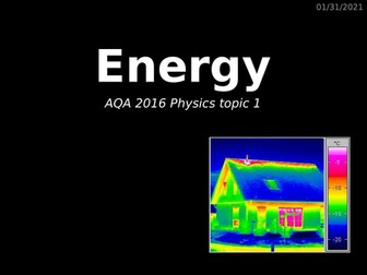 GCSE Physics Unit 1 - Energy