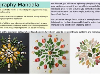 Whole school art activitys for online learning