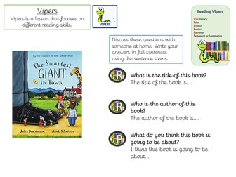 The Smartest Giant in Town - Vipers - 9 lessons