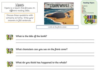 Storm Whale Vipers 2 weeks