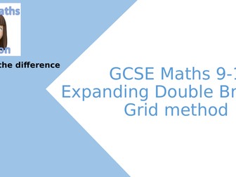 Expanding double brackets - grid method