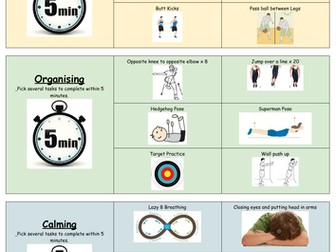 Sensory-Movement Sequence Guide
