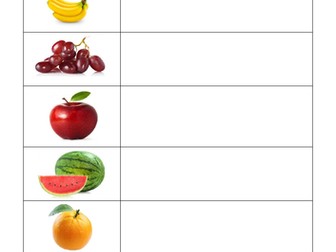 Fruit counting - 2 resources!