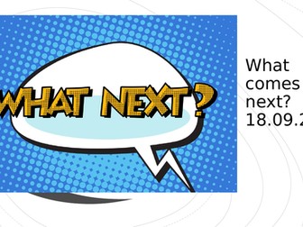 What comes next quiz!