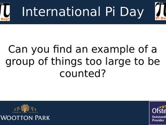 International Pi day - Scavanger hunt