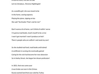 The Life and Work of Florence Nightingale