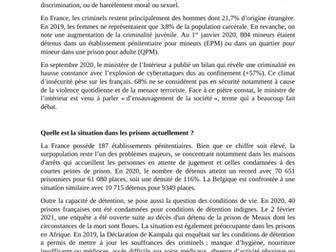 Revision podcast: criminalité et les ados et la politique