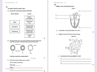 AQA GCSE CHD and Pacemakers