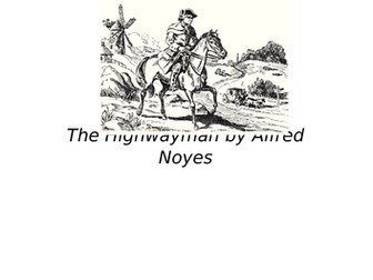 The Highwayman - 4 Week Home Learning Pack - UKS2 - Year 5 - Poem - Poetry