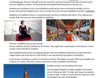Buddhism unit KS2 (6 lessons)
