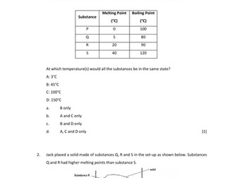 Year 7 Chemistry Revision