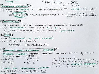 Pure Maths - Edexcel, Year 12