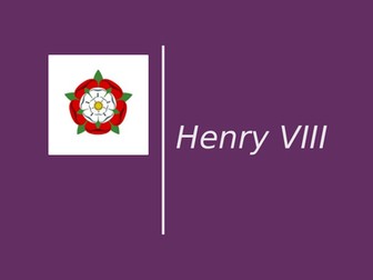 1C - AQA A Level History - Recovery/Revision SOL - Henry VIII