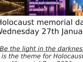 Holocaust Memorial Day Assembly - Muslim rescuers of the Holocaust.