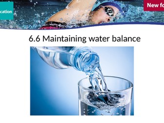 AQA GCSE PE Hydration and maintaining water balance
