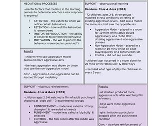 Social Learning Theory