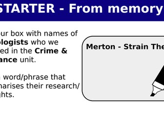 AQA Sociology Theory and Methods - Globalisation, Modernity & Postmodernity
