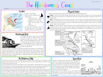 Holderness Coast Summary Sheet