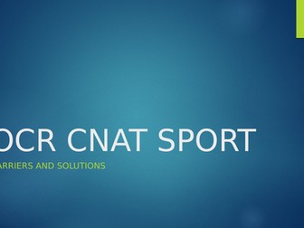 SS RO51- LO1 Participation in Sport