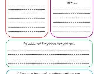 Adlweyrchu Blwyddyn Newydd