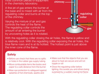 THE BUNSEN BURNER