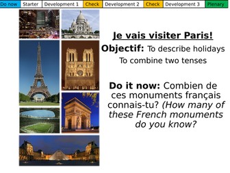Je vais visiter Paris! Dynamo 1 Module 5.5