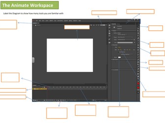 Adobe Animate Workspace Starter Task