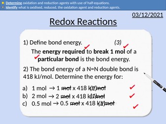 GCSE Chemistry: Redox Reactions